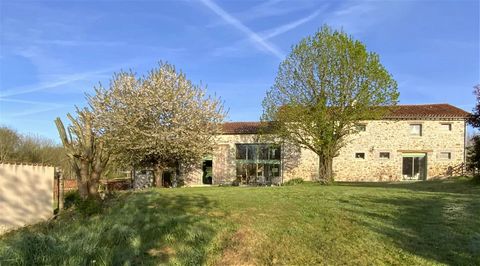 EXCLUSIVE TO BEAUX VILLAGES! Lovingly restored barn conversation, keeping its character and charm, in a lovely setting in the Gatine Hills (also known as 'Little Switzerland'). This house sits between the bustling towns of Coulonges-sur-L’Autize and ...