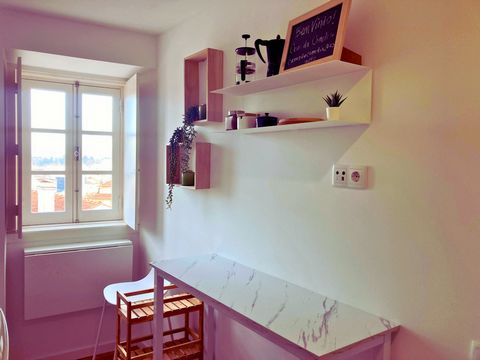 Welcome to Casas Da Comedia! The apartment is located in the heart of historic Coimbra! The apartment has one bedroom, 1 bathroom, a fully equipped kitchen, and a wonderful view of the river. The apartment has air electric heating, natural light, hig...