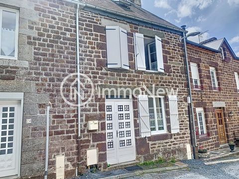 IMMONEW presents this house of 82 m2 / semi-detached village in the town of Gavray sur Sienne on a plot of 188 m2 with garage. This 19th century house has a kitchen in a living room with fireplace, a veranda opening onto the garden with shower room a...