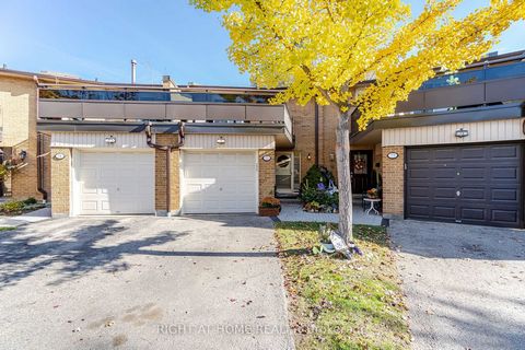 Extensively Renovated, Luxuriously Built 2-Storey Townhome Backing Onto Green space & Etobicoke Creek Trail. Located On A Cul-De-Sac In A Quiet Family Oriented Complex W/Attached Parking. This Charming 3 Bedroom, 4 Bathroom Beautiful Townhome Feature...