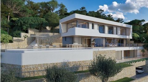 Esta nueva casa se ubicará en una parcela de 811 m² en la zona de Benimeit de Moraira Tendrá 640 m² construidos con 5 habitaciones con posibilidad de ampliar a 6 habitacionesLa propiedad contará con 5 baños y 2 aseos Constará de 4 plantas comunicadas...