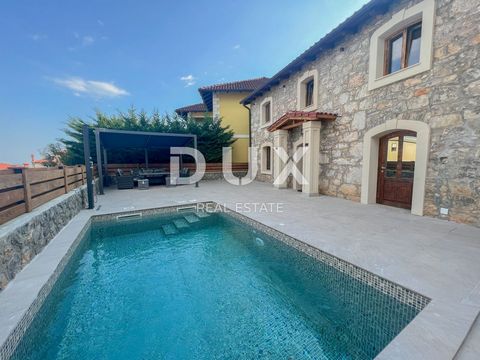 Location: Primorsko-goranska županija, Opatija - Okolica, Ičići. OPATIJA, IČIĆI – Luxus-Steinhaus mit beheiztem Pool und Parkplatz zur Wintermiete Im speziellen DUX-Angebot an Häusern zur Miete gibt es ein charmantes Steinhaus in Ičići, in der Nähe v...