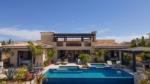 Welcome to your dream retreat in the prestigious Diamante gated community of Cabo San Lucas where modern convenience meets the historical style of Hacienda design. This unique 5 bedroom Golf Villa is a must see for golf lovers and those seeking an ac...