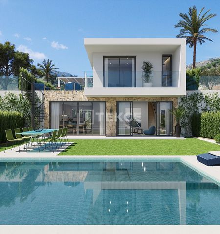 2 and 3 Bedroom Unique Modern Detached Villas in El Campello Alicante Contemporary detached villas situated in El Campello a coastal town located in the province of Alicante, Spain. It is known for its beaches, promenade, and pleasant Mediterranean c...