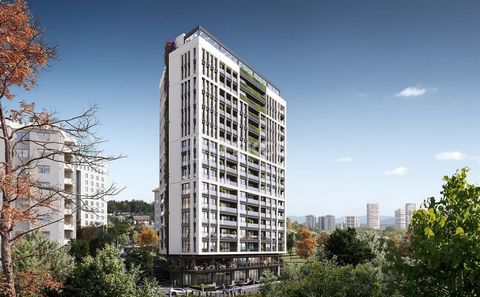 Luxe Appartementenproject met 8-verdiepingen Parkeergarage en Open Zwembad op het Dak in İstanbul Beşiktaş Dit project in İstanbul Beşiktaş is bijzonder vanwege de locatie. Het is gelegen in Akatlar, een rustige en vredige buurt met hoge vastgoedwaar...