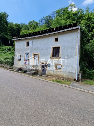 Mélanie MOLINILLO is the exclusive agent for this small 60 m² house built on 242 m² of land in need of complete renovation. Located in Vigneul-sous-Montmédy (55600), this house to renovate offers a peaceful setting and authentic charm. The village, c...