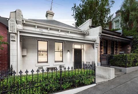 Exclusively situated within the tightly held Royal Botanic Gardens precinct, this captivating solid brick Victorian residence’s superbly presented single level dimensions deliver unbeatable lock up and leave lifestyle appeal with scope for a 2nd stor...