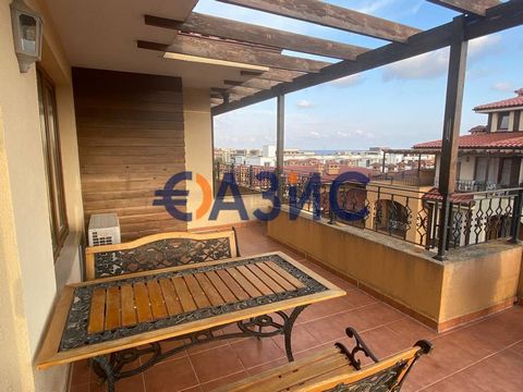 For sale it is offered: 1 bedroom apartment with sea view Cost: 121,000 euros Locality: Sveti vlas Rooms 2 Total area: 115 sq.m. Floor: 4/5 Payment for service: 7.2euro/m2 (830 euro) per year Construction stage: The building is put into operation - A...