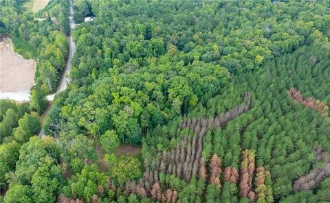 Beautiful wooded 15+ acre property located within 45-60 minute easy commute from Atlanta! The adjacent 7 acre tract is also available for sale. There are multiple potential uses/development options/possible house locations. Features include easy acce...