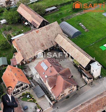 Superbe ensemble immobilier composé d'une maison d'habitation, de gîtes et de dépendances sur 19,90 ares !