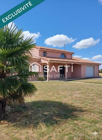 Jolie maison climatisée 3 chambres avec piscine couverte