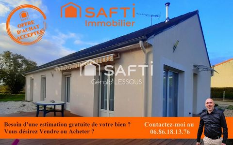 Pavillon de plein pied, 5 pièces sur Jardres