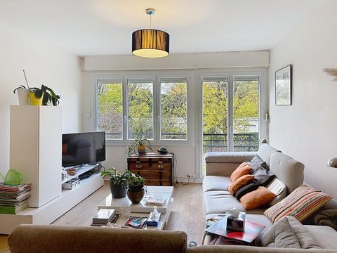 T3 de 65m2, traversant Est/Ouest, Bordeaux Parc Rivière