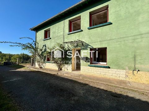 Grande maison familiale rénovée : 3 chambres, 1 salle d'eau, grand jardin et garage.