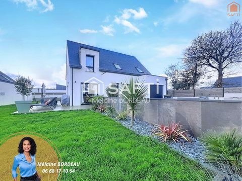 Maison contemporaine 4 chambres + bureau – à pied de commerces et écoles