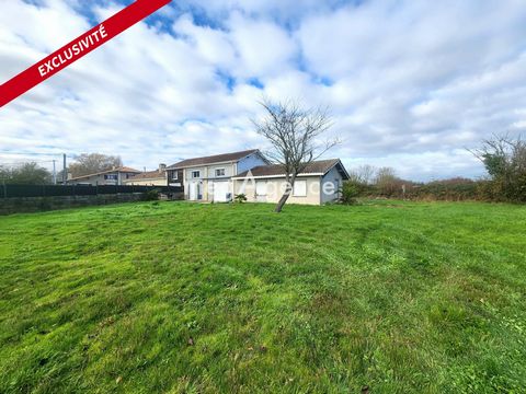 Maison de 100m² sur grande parcelle de 1000m² – 3 chambres + pièce supplémentaire à aménager