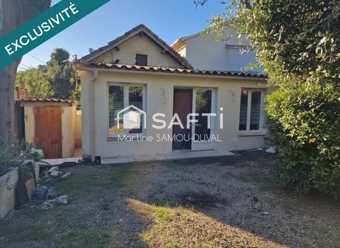 Au cœur de Fabrégas haut de villa de 83 m2 de surface habitable, jardin, garage