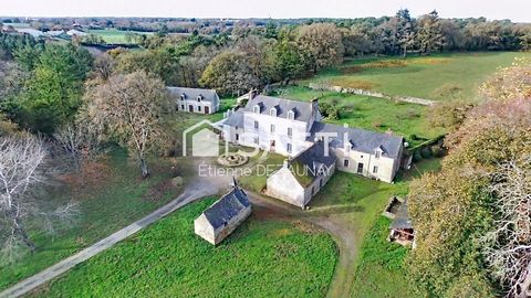 Proche REDON, au coeur de 24ha, propriété avec dépendances.