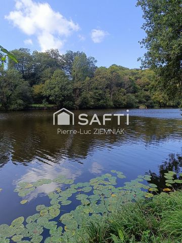 Terrain de loisir au bord du halage.