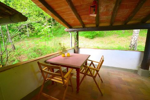 Esta tranquila casa de vacaciones de 2 dormitorios en Migliorini es ideal para parejas en una escapada romántica. Hay una piscina compartida en medio de la naturaleza, con tumbonas para relajarse. Situada en medio del bosque, la ubicación de esta cas...