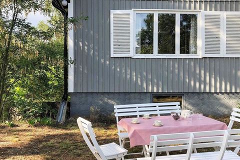Small cozy holiday home where you have the sea close, in the middle of the idyllic area of Timmernabben. The house has a wonderful porch where you can sit and philosophize and just enjoy the tranquility. In the large garden you can enjoy fine meals i...