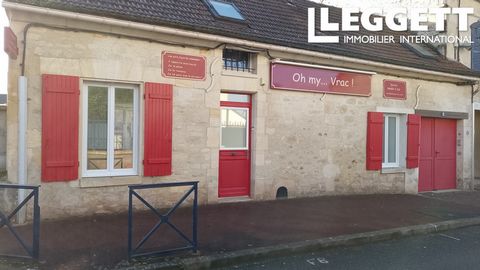 A26457JEH60 - Perfectly positioned in the centre of the town of Gouvieux, this 38.70m² retail premises, located on the ground floor of a small stone house in a small co-ownership, benefits from exceptional visibility and accessibility due to its loca...