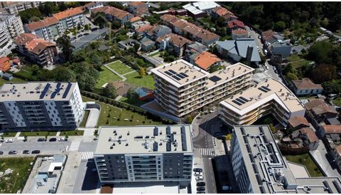 Appartement 1 chambre dans une communauté fermée avec balcon de 38m2 et garage à Ramalde, Porto à acheter. Livraison des travaux finaux de 2024. Le développement de la Résidence Senhora do Porto est un projet architectural qui est en train de naître ...