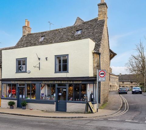 An exceptional opportunity awaits, combining retail and residential aspects in a prime location within the historic Cotswold market town of Burford. This Grade II Listed end-of-terrace property dating back to 14th Century is oozing with charm and pre...