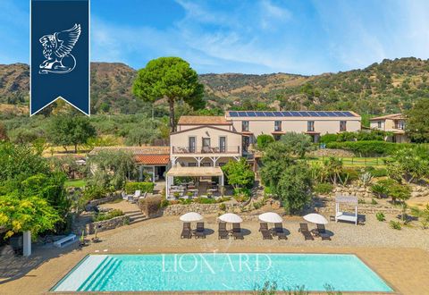 In Sicily, in the vicinity of Taormina and the Etna volcano, a luxurious mansion is sold. This 800-square meter house, restored from the farm building of the XIX century, is located at 53,000-quarter meters of the Earth. He offers the perfect opportu...