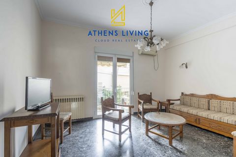 BYRONAS- NEO PAGRATI. Excellent apartment for sale with an area of 100 sq.m. It is located on the first floor of a family duplex building without an elevator from 1975. The building is very well maintained. The apartment has a high ceiling. It was re...
