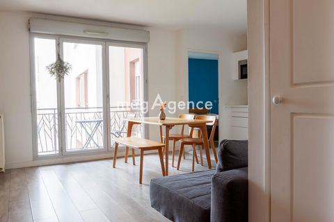 Saint Denis - La Plaine - appartement 2 pièces 45m2 avec balcon