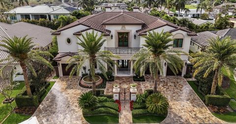 Step into a realm where timeless elegance meets contemporary luxury, where every detail whispers sophistication and grandeur. Welcome to an exquisite 5-bedroom residence nestled within the prestigious Royal Palm Yacht and Country Club of Boca Raton. ...