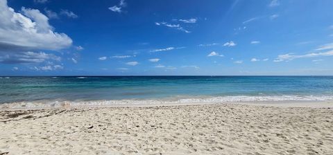 Beachfront plot on private and quiet beach, The prime location and its 1829 meters of land offer you immense options to enjoy a piece of PARADISE. Located just 20 minutes from the airport and 25 minutes from Playa del Carmen, it is a great place to l...