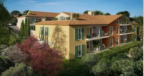 NEW APARTMENT WITH VIEW OF THE CASTLE OF GRIMAUD - Delivery 3rd quarter 2025 This fully air-conditioned apartment is sold off-plan, however they can be modified at your convenience since it is a new program. It will have a kitchen, open to a large br...