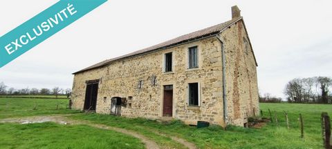 Farmhouse to be restored, in village, not overlooked, no semi-detached. Well connected to electricity (pole in front of the house, well connected to water (mains in the land sold with the property) House, on the ground floor kitchen 23m2, living room...