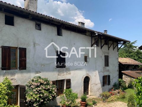 A real potential, several possibilities of rehabilitation for this magnificent mansion from 1662, located in a privileged area in the Grésivaudan valley, in the heart of the village of Ste-Marie d'Alloix, enjoying a South-East exposure. This property...