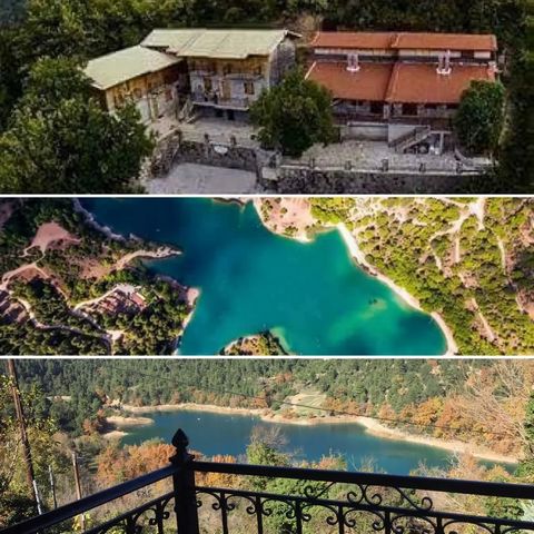 Unique property in Lake Tsivlou (natural lake which has been characterized as a tourist resort of the EEC as a magnificent place of undescribable beauty and has been included in the NATURA program) Because of the fact that the lake has been included ...