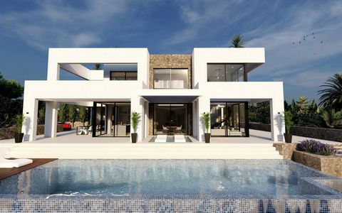 Magnificent villa for sale in Benissa, Costa Blanca A unique home that has 4 bedrooms, basement and private pool, solarium with pre-installation of services to put a jacuzzi (optional extra), electricity and water connections. Chillout type living ar...