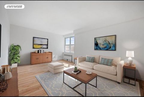 Unit 6F presents a unique opportunity to own a top-floor, one-bedroom co-op that elegantly blends the tranquility of Manhattan skyline views with the vibrancy of modern living. This residence greets you with the fresh appeal of newly painted walls an...