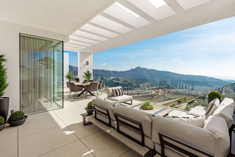 This unique and bespoke property, priced at 2,450,000, is a testament to modern luxury and architectural excellence. Located in the serene & green area of Ojén, just above Marbella, this south-east facing middle floor apartment is part of a newly co...