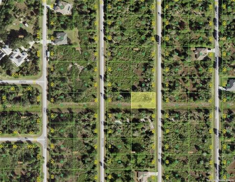 PORT CHARLOTTE - LOT IS LOCATED IN A DEVELOPING AREA AND NEEDS A WELL AND SEPTIC SYSTEM. LOTS OF PRIVACY AND AREA IS CLOSE TO SHOPPING, BEACHES AND COMMUNITY ACTIVITIES. NOT A FLOOD ZONE BUT PRESENTLY IS IN SCRUB JAY REVIEW AREA. CHECK WITH COUNTY. T...