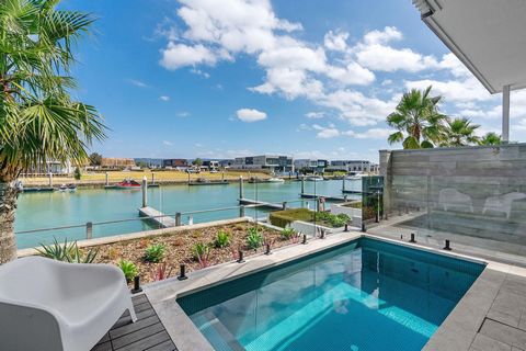 SONNET WATERFRONT ESCAPE Welcome to the epitome of waterfront luxury living at Sonnet Waterfront, nestled in the heart of Martha Cove Marina on the Mornington Peninsula. Completed in 2021, this exquisite townhome offers a lifestyle of unparalleled el...