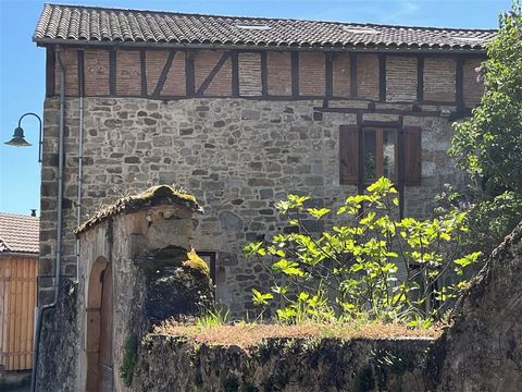 In a charming little village in the Lot, close to the Chemin de Saint Jacques de Compostela, this pretty stone house offers many possibilities... 15 minutes far away from Figeac, this stone house offers on the ground level, accessible from the terrac...