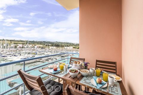 This cozy and stylish 2-bedroom apartment in Albufeira Marina is centrally located within the marina, with south-facing balconies and beautiful views of the marina. It has a spacious and bright living room, comfortably decorated and equipped with a l...
