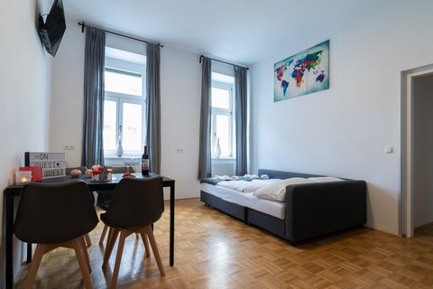 If you are looking for a comfortable, modern, peaceful and reasonably priced place to stay in Vienna this could be just what you’re looking for! Our place features a spacious open plan kitchen and living room/sofa bed, modern bathroom & a separate to...