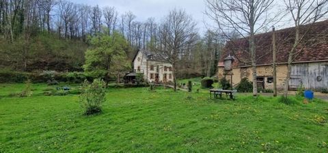 Living space: 186 m2 Land: 1.3 ha, plus 7 717 m2 Council tax: €260 This pretty mill was carefully renovated by the current owners just under 20 years ago. Nestling in its own grounds with a babbling river running through it, this property comprises t...