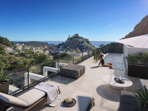 Superb hilltop location with magnificent views over the entire bay of Eze. Highly prized address between Nice and Monaco. Luxury residence offering sumptuous 1 to 3 bedroom apartments. Swimming pool and solarium set in lush Mediterranean garden. Pent...