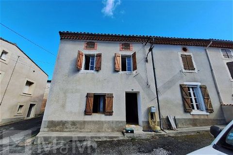 M M IMMOBLIER Quillan - estate agents in the Pays Cathare in Southern France – are pleased to present a spacious house of 325m² usable space with attached garden barn + 2 separate plots of leisure land, all located in a quiet hamlet of Puivert. GROUN...