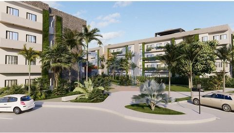 Imagine waking up every morning in the tropical paradise of Punta Cana, surrounded by lush nature and cutting-edge minimalist architecture. The project has a shopping center in the vicinity of the complex with various services and recreational establ...