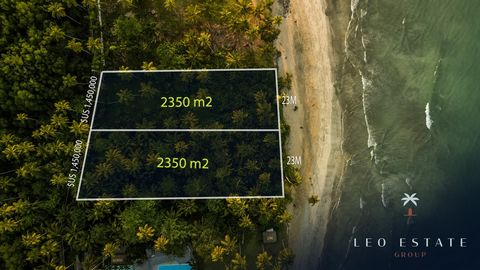 Beachfront Lot in Playa Cosón – 2,350 m² of Pure Exclusivity Discover this impressive 2,350 m² plot located on the beachfront of Playa Cosón , one of the most coveted destinations in Las Terrenas . This land is ideal for developing a luxury project o...